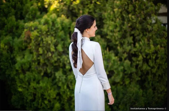 6 maneras de lucir lazo en tu peinado de novia 1