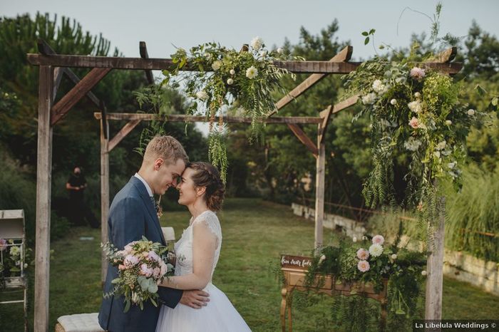 ¡Apuesta todo al verde en la ceremonia de boda! 1