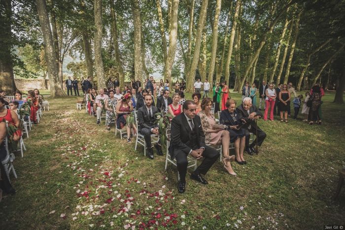 ¡Apuesta todo al verde en la ceremonia de boda! 4