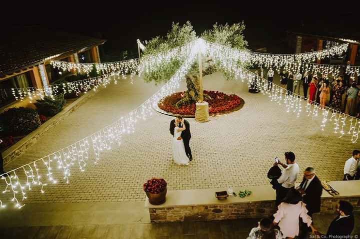 Iluminación boda