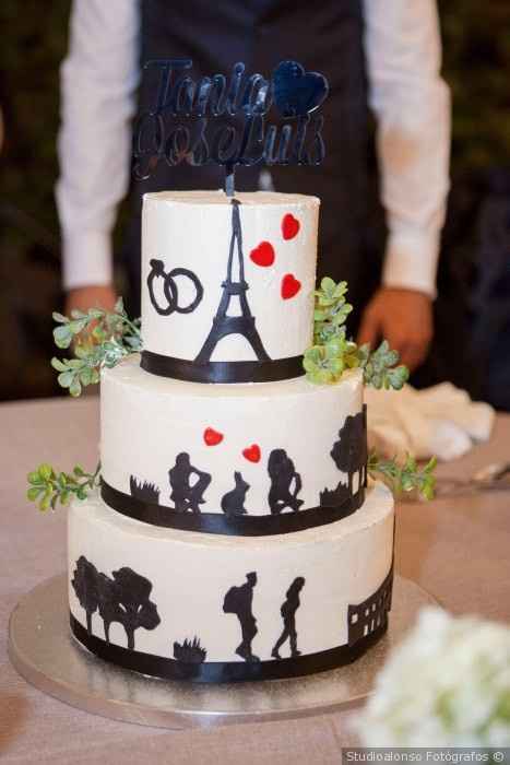 ¿Cuántos pisos tendrá tu tarta de boda? - 1