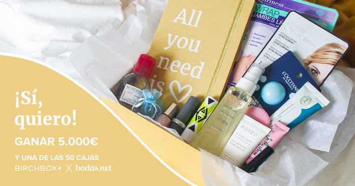 ¡50 Birchbox x Bodas.net pueden ser vuestras! 😱 - 1