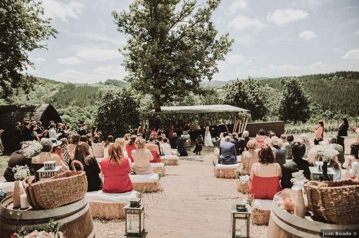 ¿Cuántas ⭐️ le das a esta ceremonia campestre? - 1