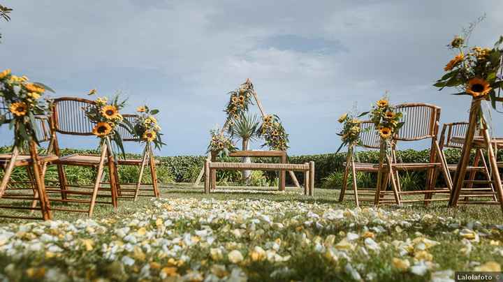 Dale un toque de luz a tu boda con GIRASOLES 🌻 - 5