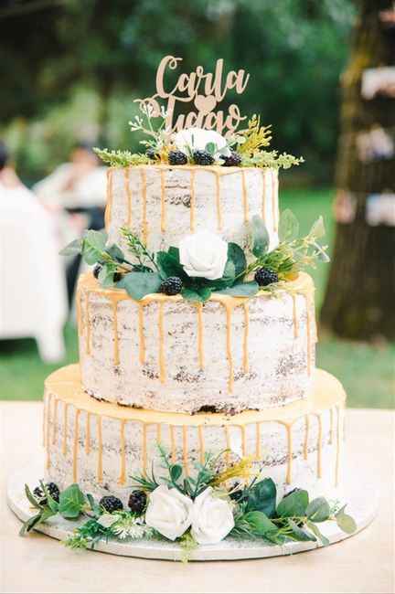 Bodas al aire libre: la tarta nupcial - 2