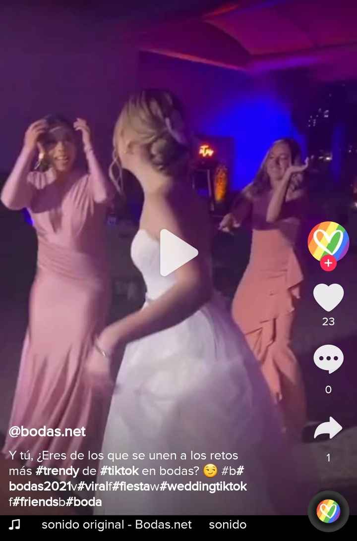 Retos trendy de TikTok en las bodas, ¡mira el vídeo! - 1