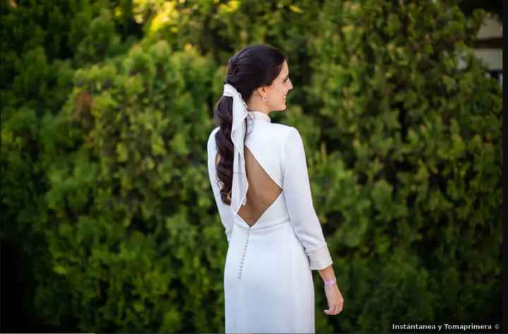 6 maneras de lucir lazo en tu peinado de novia - 1