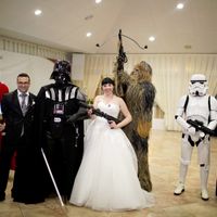 Star Wars en la boda