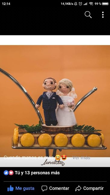 Topper novios tarta - 3