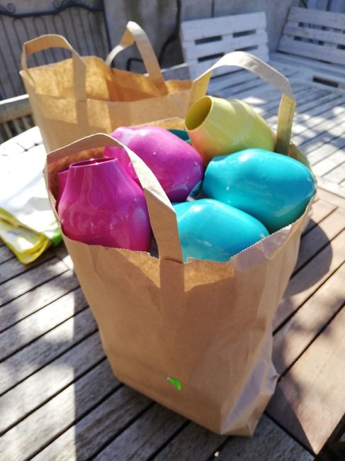 bolsa bien llenita, intentando ahorrar al máximo!