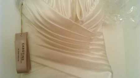 Vendo vestido novia sin usar - 3