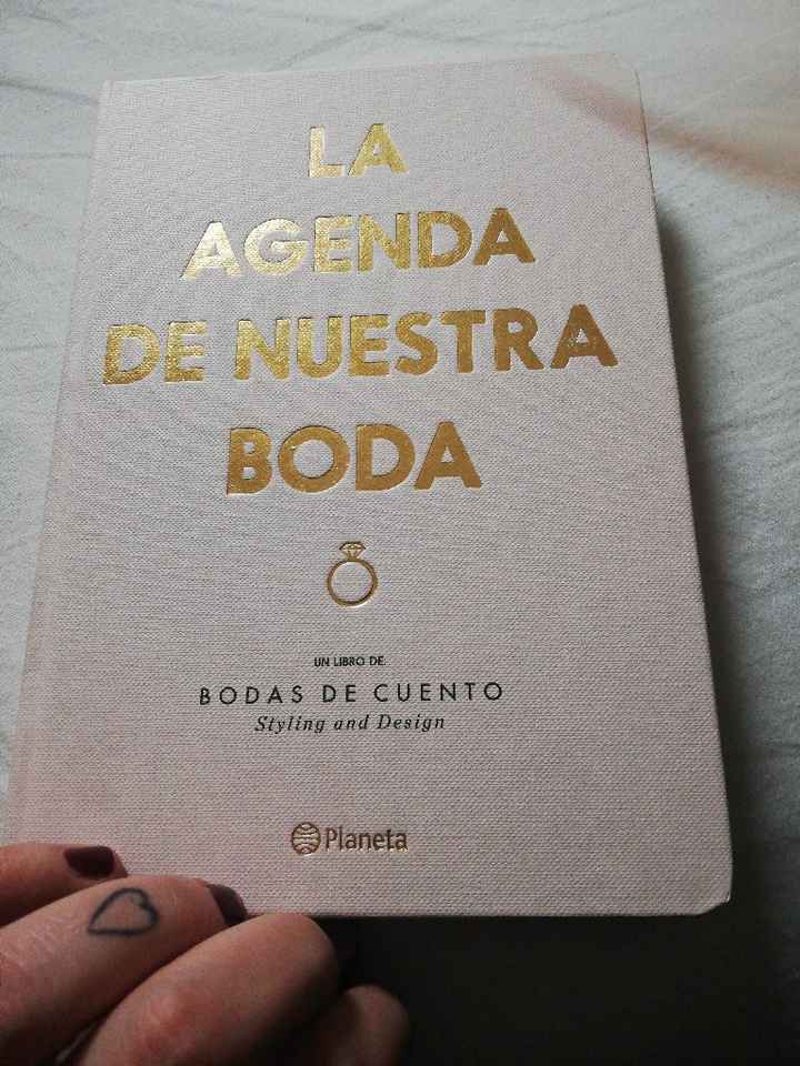 ¿Agenda de boda? - 1