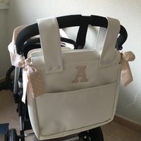 Bolso para bugaboo camaleon marfil - 1