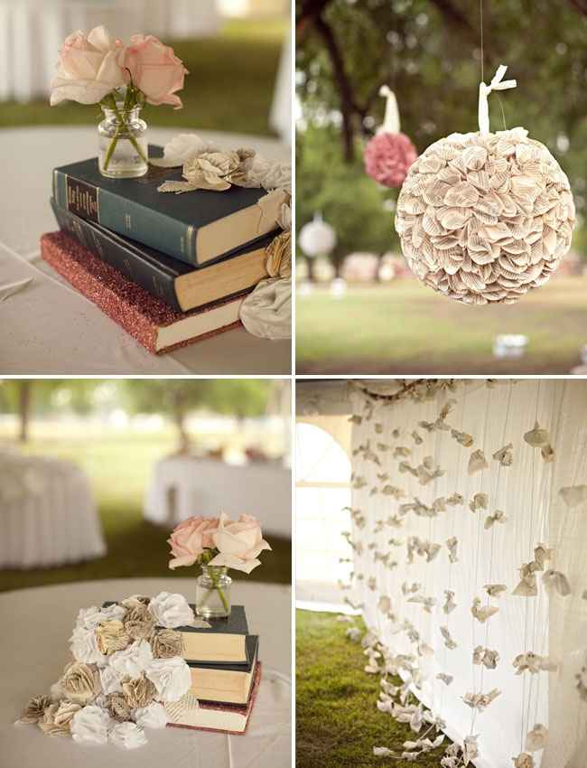 Decoración con libros - 1