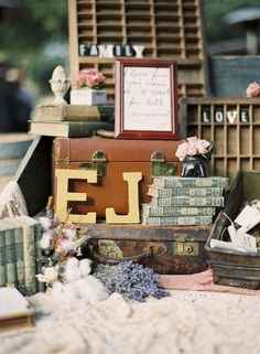 Decoración con libros - 13