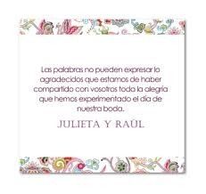 agradecimiento