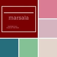 marsala y rosa