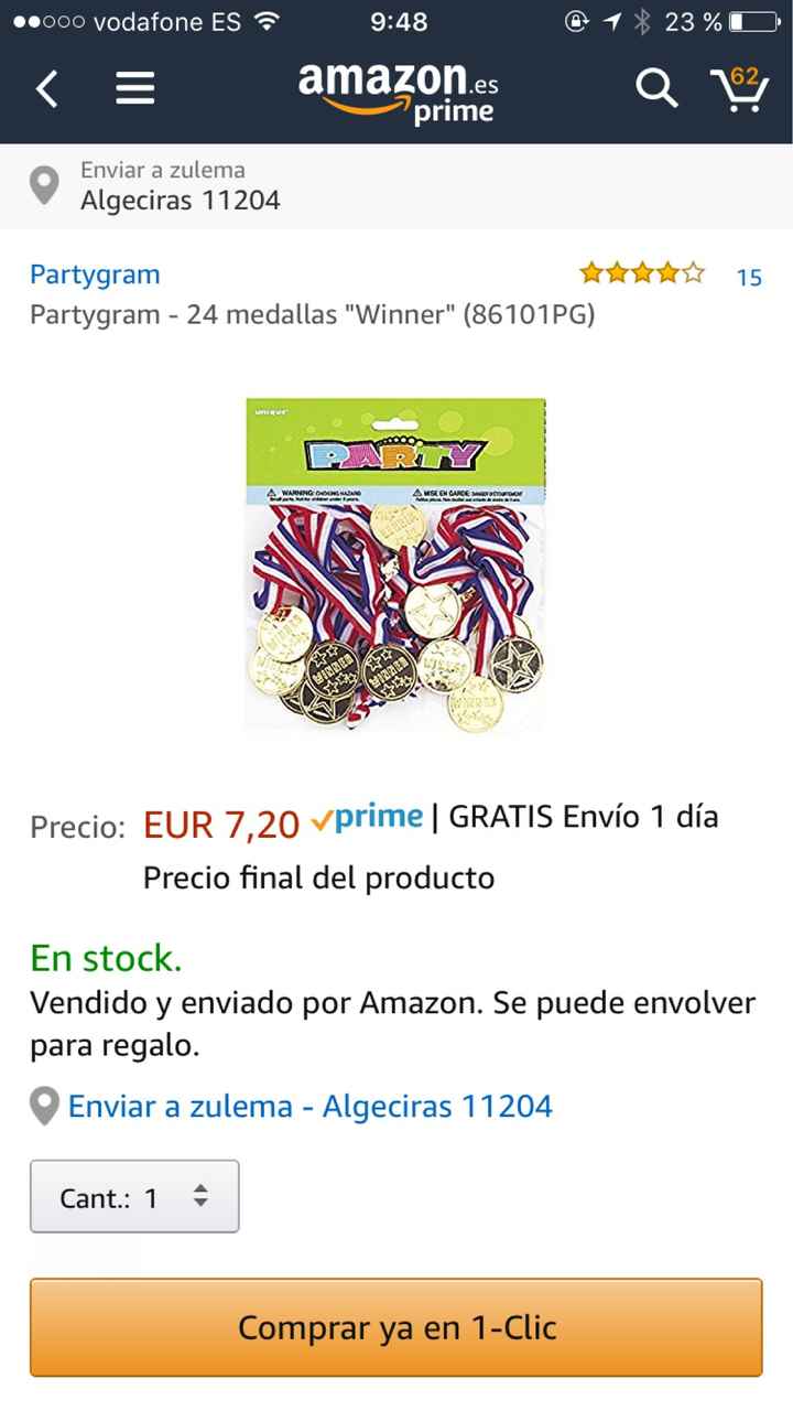 Juego de las mesas - 1