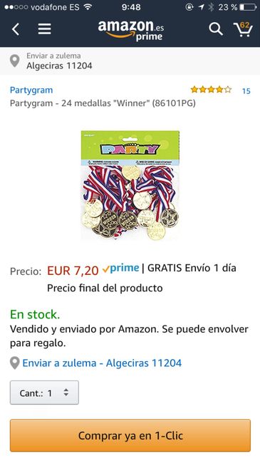 Juego de las mesas - 1