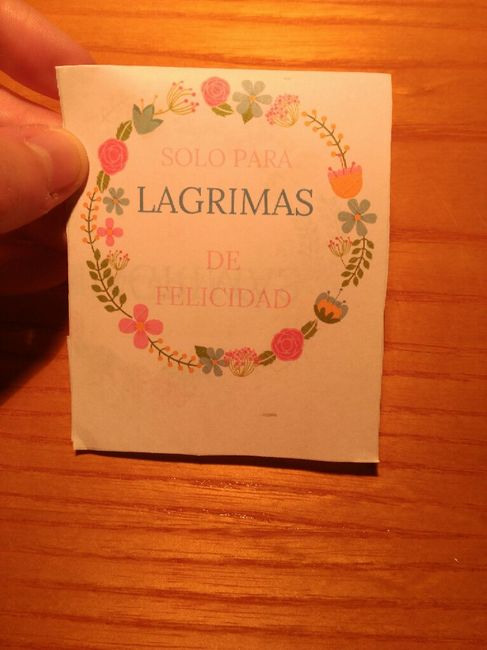 Lagrimas de felicidas - 1