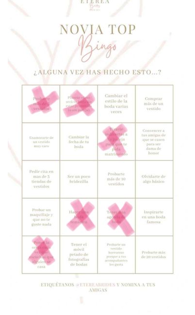 Bingo de novia, ¡a ver quién me supera! - 1