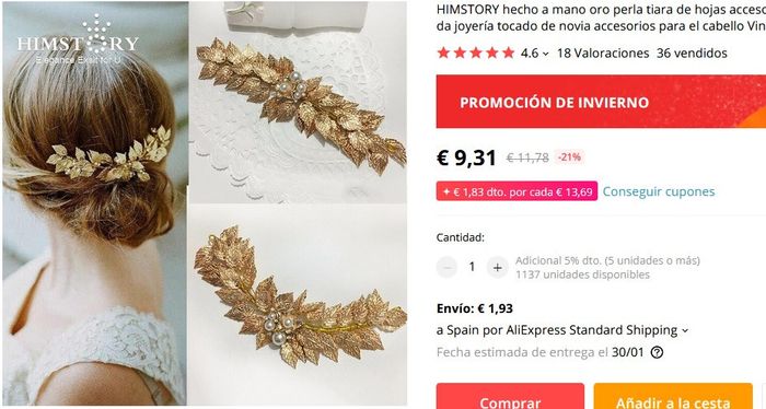 Semicorona estilo romana 3