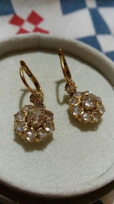 Pendientes de novia - 1