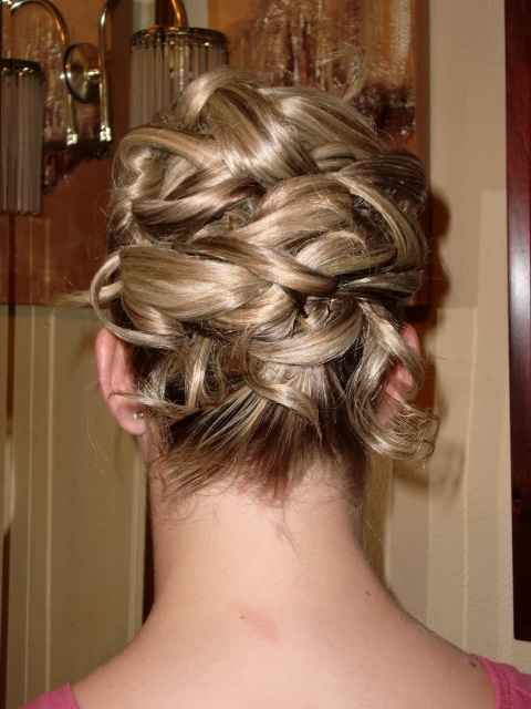 recogido para el dia de mi boda