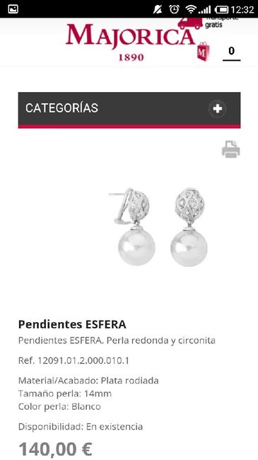 Pendientes perlas... cual os gusta!? - 5