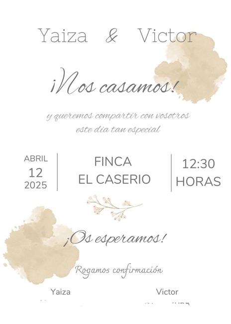 Invitaciones de boda - 2