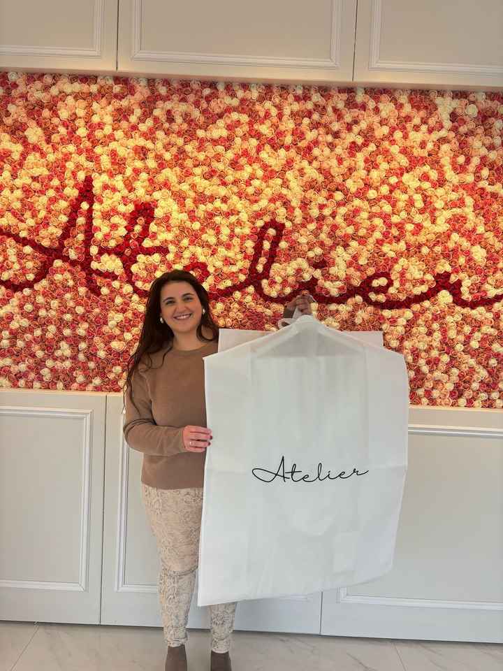 Ideas para recoger la cola del vestido de novia - 1