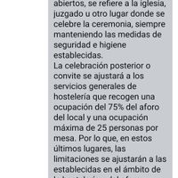 Bodas que se mantienen en 2020 - 1