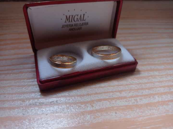 Ya tengo la alianzas! - 1