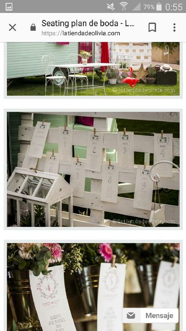 Plantillas  seating plan - 1