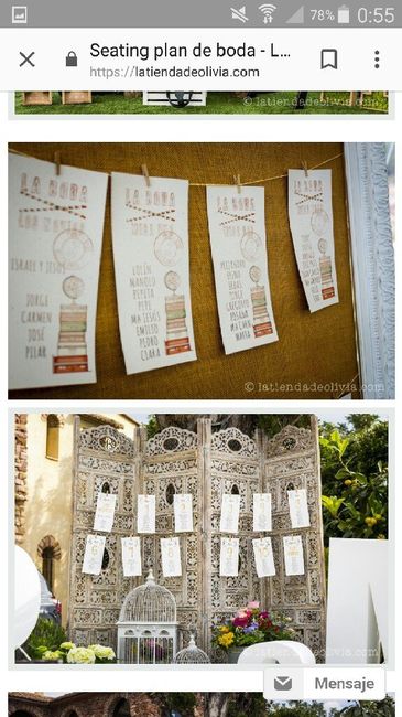 Plantillas  seating plan - 3