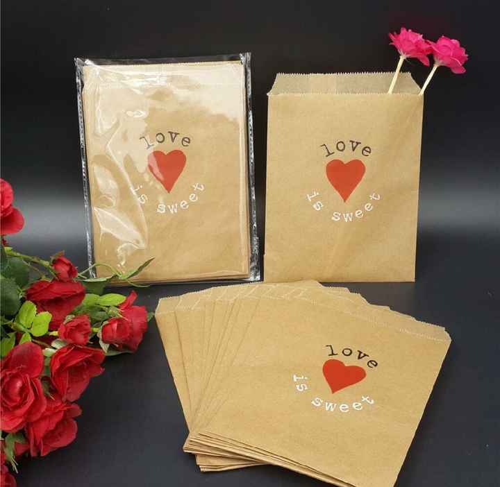  Ya han llegado mis bolsas para la mesa dulce - 1
