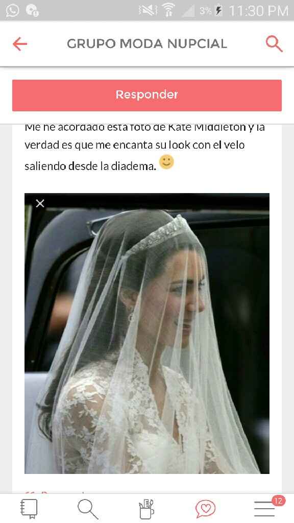  Peinados para novias veladas - 1