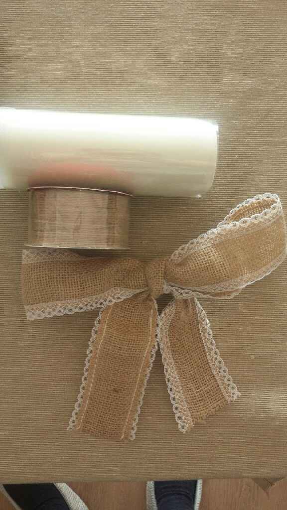  diy lazos para ceremonia y coche - 1