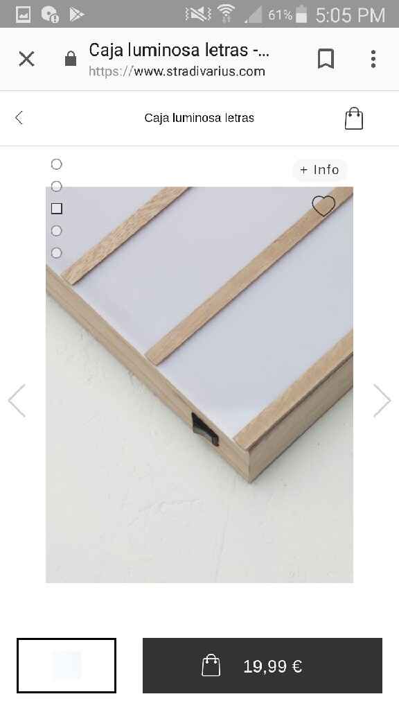 Caja de luz de madera - 2
