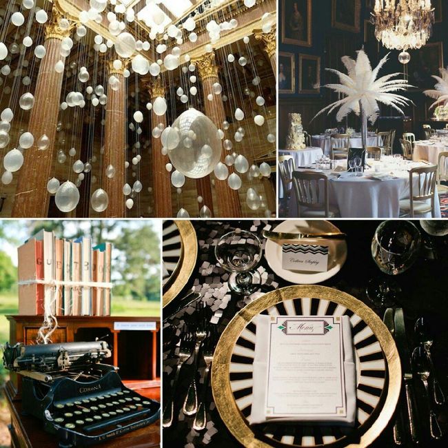  Ideas originales boda ambientada Gran Gatsby - 2