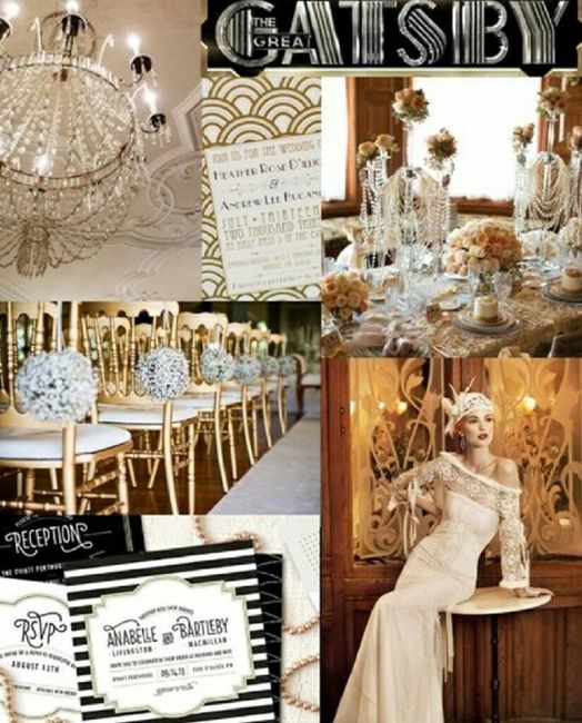  Ideas originales boda ambientada Gran Gatsby - 3