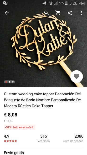 Cake toppers - 1