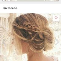 Peinado novia con trenza - 1