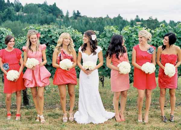 Posibilidad vestidos de las Damas de Honor