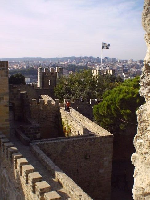 Castelao de San Jorge en Lisboa
