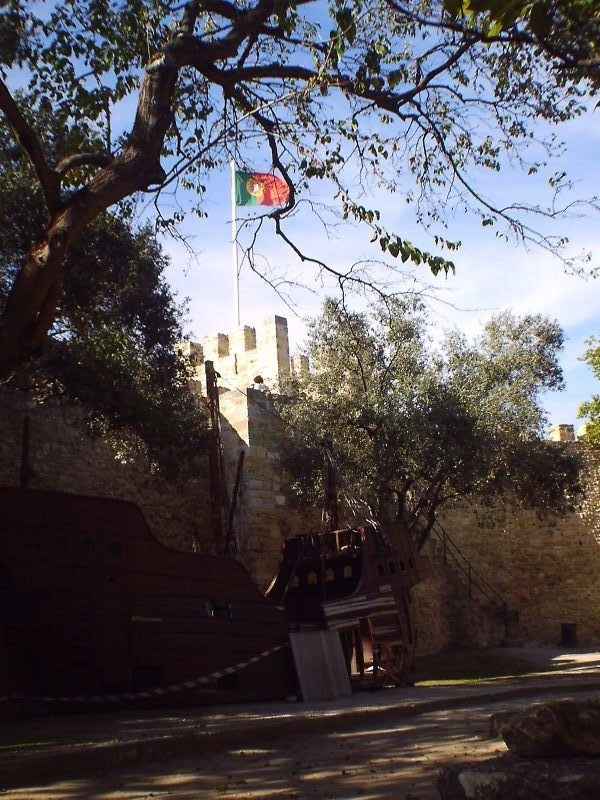 Castelao de San Jorge en Lisboa