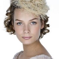 Peinado de novia pelo corto