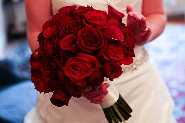 Bouquet rosas rojas