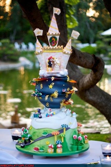 Tarta de super Mario Bros