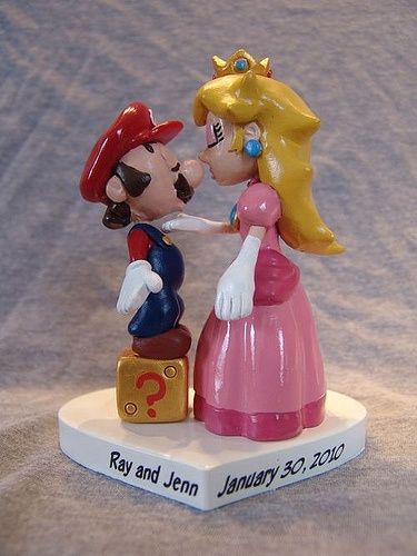 Parejita de novios de Super Mario Bros